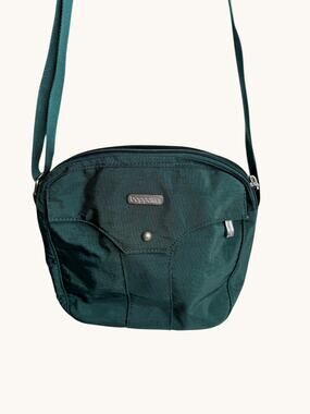 Baggallini Dark Teal Nylon Crossbody Bag - Lightweight Travel Purse